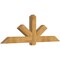 Ekena Millwork Kennewick Rough Sawn Timber Gable Bracket, Western Red Cedar, 84"W x 28"H x 4"D x 6"F, 8/12 Pitch GBW084X28X0406KEN00RWR - alternate 3